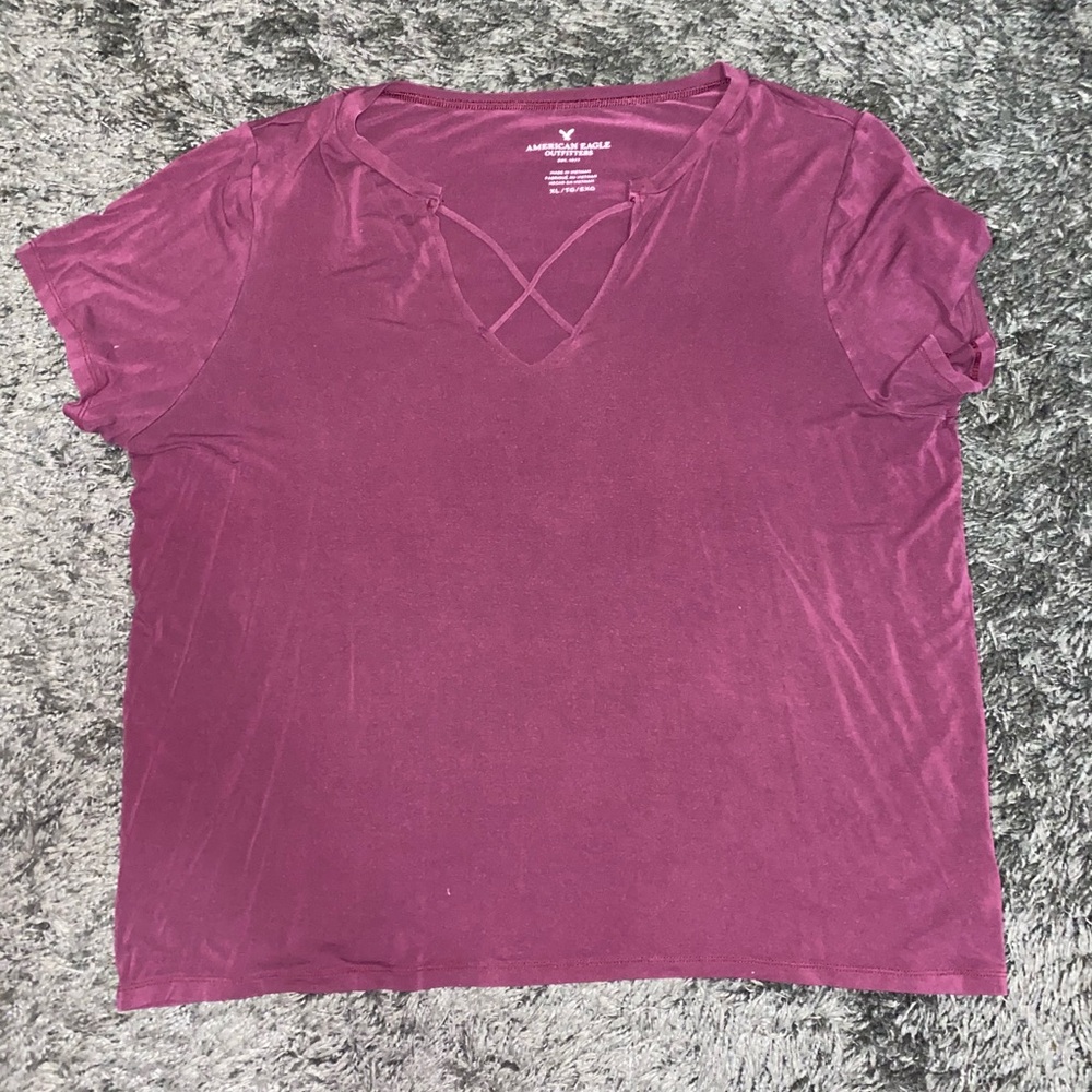 2 American Eagle soft and sexy tops both size XL